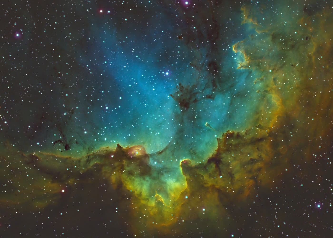Wizard Nebula Background